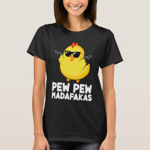 T-shirt Tire Tire Bande d'imbéciles Poulet Hommes Femmes