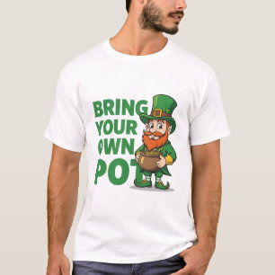 T-shirt Tirelire de lutin Apportez votre propre pot
