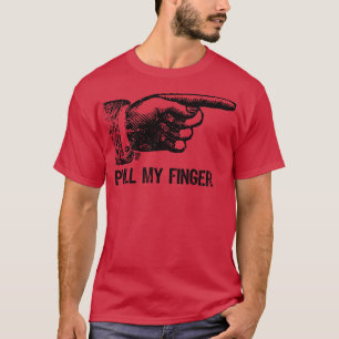 T-shirt tirer mon doigt