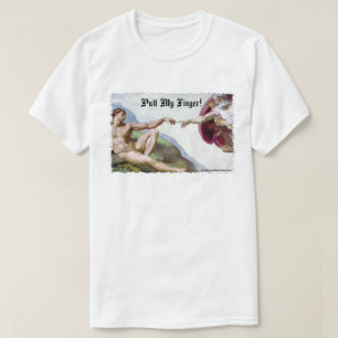 T-shirt Tirer sur mon doigt - Humour de pet de la Création