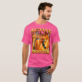 T-shirt Tireur actif (Devant entier)