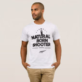 T-shirt Tireur de naissance (Devant entier)