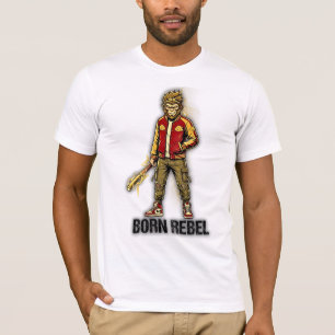 T-shirt Tireur de singe rebelle né