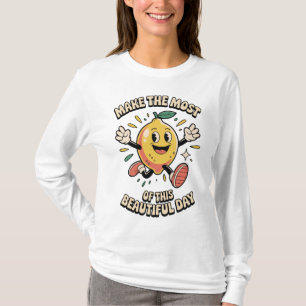 T-shirt Tirez le Meilleur Parti – Happy Lemon pour Femmes