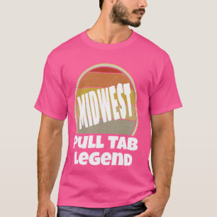 T-shirt Tirez L'Onglet Légende Fier D'Être Midwest Nice Dr