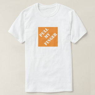 T-shirt Tirez mon doigt Drôle papa Fête des pères humorist