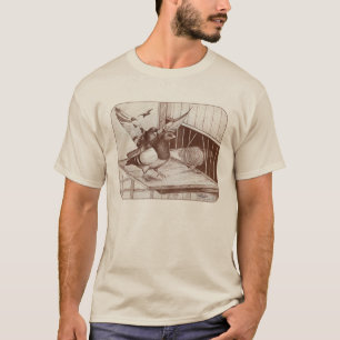 T-shirt Tirs au but de retours au pays