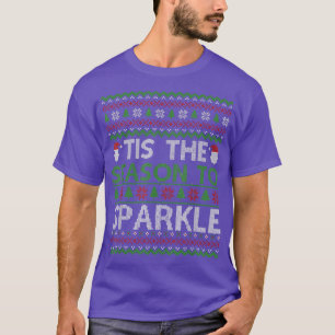 T-shirt Tis Season to Sparkle Funny Christmas Pajama Xmas