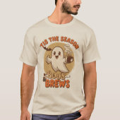 T-shirt Tis the Season Boos and Brews (Devant)