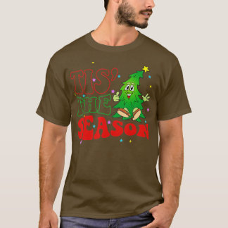 T-shirt Tis the season Christmas Happy New Year 2023 Men W