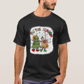 T-shirt Tis The Season Christmas Tree And Hot Cocoa Merry (Devant)