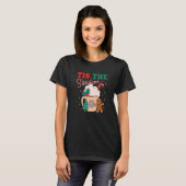 T-shirt Tis The Season Christmas Tree Cake Gingerbread San (Devant entier)