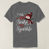 T-shirt Tis The Season To Sparkle Crewneck (Design devant)