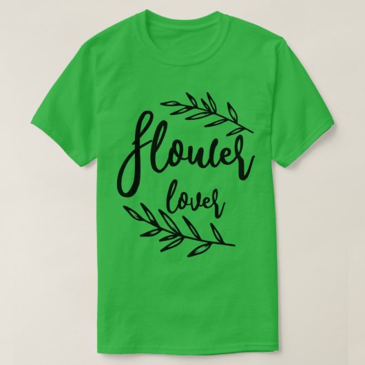 T-shirt TiShirt Flower (Design devant)