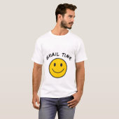 T-shirt Tishirt le meilleur smail 2021 (Devant entier)