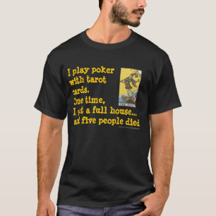 T-shirt Tisonnier de carte de tarot