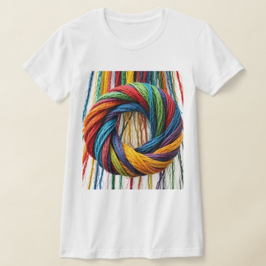 T-shirt Tissé dans l'unité (Poser)