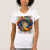 T-shirt Tissé dans l'unité (Devant)