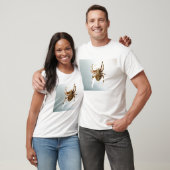 T-shirt Tisserand-Neoscona de globe crucifera-aperçu-par (Unisexe)