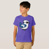 T-shirt Tit Azure Birdorable (Devant entier)