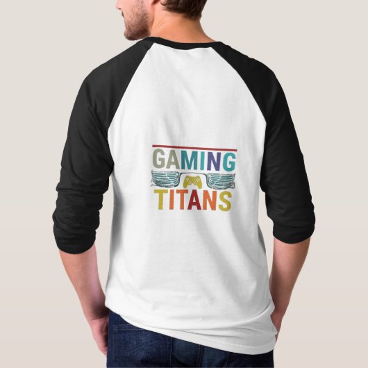 T-shirt Titan du jeu (Dos)