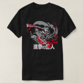 T-shirt Titan Intense Levi Ackerman (Design devant)