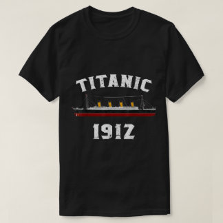 T-shirt Titanic 1912 Vintage Ship Design