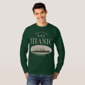 T-shirt Titanic Ghost Ship Sepia Long Sleeve (Devant entier)