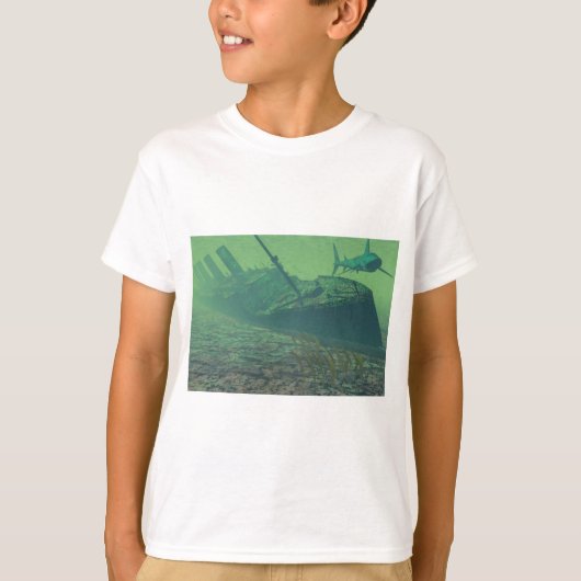 T-shirt Titanic-sunk (Devant)