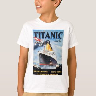 T-shirt Titanic White Star Line - Le plus grand paquebot d