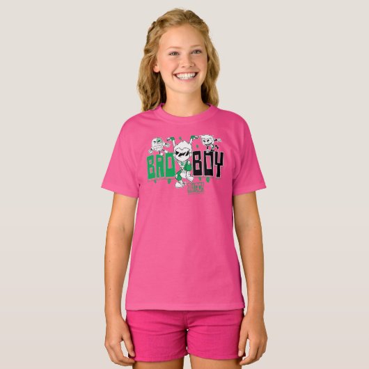 T-shirt Titans Ados, allez ! | "Bad Boy" Robin, Cyborg & B (Devant entier)