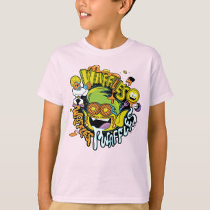 T-shirt Titans Ados, allez ! Beast Boy Waffles