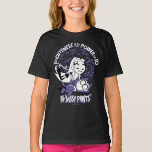 T-shirt Titans Ados, allez ! Starfire & Mr Sassy Pants