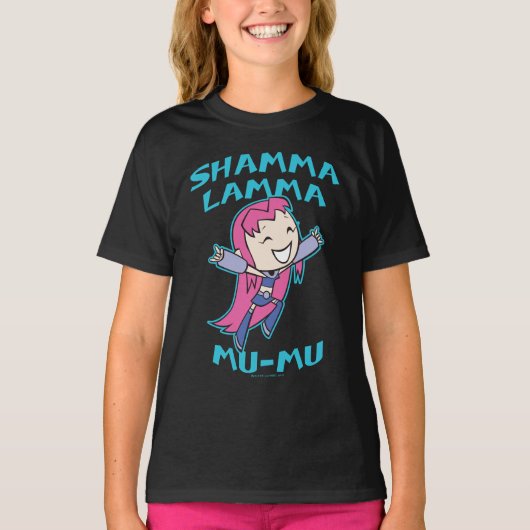 T-shirt Titans Ados, allez ! | Starfire "Shamma Lamma Mu-M (Devant)