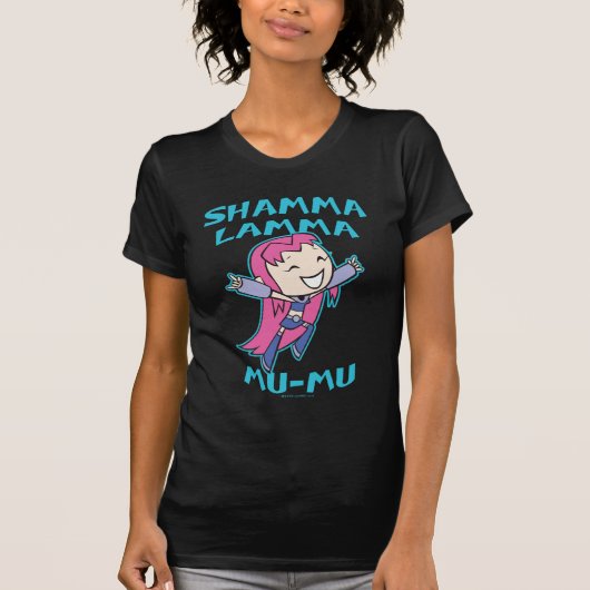 T-shirt Titans Ados, allez ! | Starfire "Shamma Lamma Mu-M (Devant)
