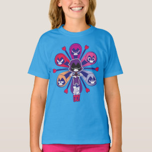 T-shirt Titans Ados, partez !   Emoticlones de Raven
