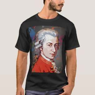 T-shirt Titans of Music : Mozart
