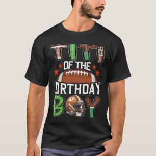T-shirt Titi de la journée de football de l'anniversaire d