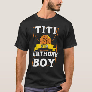 T-shirt Titi De L'Anniversaire Baller Basketball Anniversa