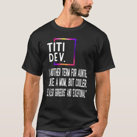 T-shirt Titi Définition Ma tante préférée 7 (Devant)