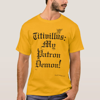 T-shirt Titivillus : Démon de patron (chemises légères)