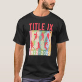 T-shirt Title Ix 50th Anniversary U S Education Amendments (Devant)
