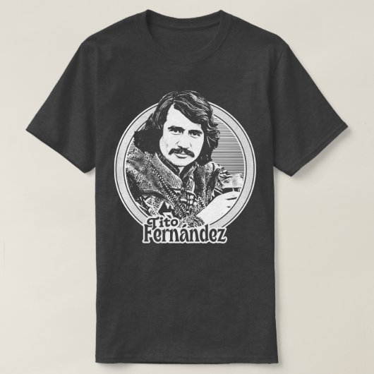 T-shirt Tito Fernndez Retro Style Ventilateur Art 1 (Design devant)