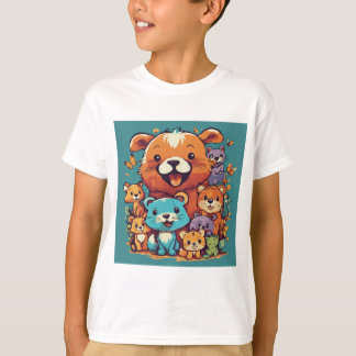 T-shirt Titre : "Critter Couture : Une torsion hilarante s