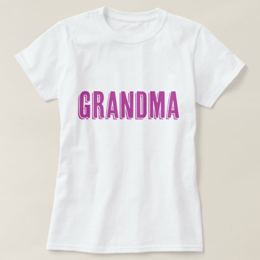T-shirt Titre de grand-mère (Design devant)