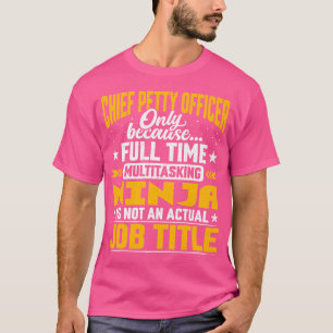 T-shirt Titre de poste drôle de sous-officier supérieur