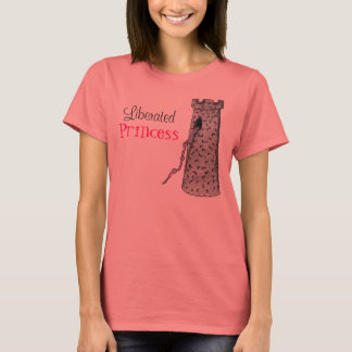 T-SHIRT TITRE DE PRINCESSE LIBÉRÉE