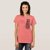 T-SHIRT TITRE DE PRINCESSE LIBÉRÉE (Devant entier)