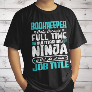 T-shirt Titre de profession de comptable Compétences en co