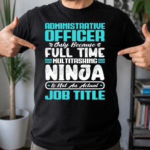 T-shirt Titre de profession de fonctionnaire administratif
